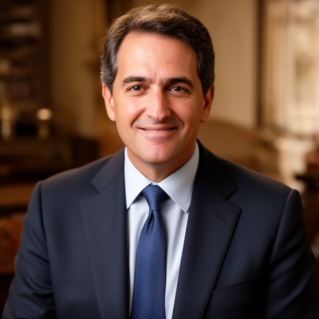 AI-generated illustration of Jeff Freilich