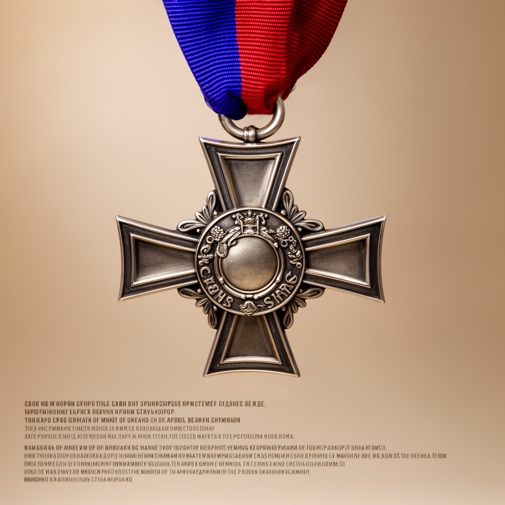 AI-generated illustration of Grand Cross of the Order of Merit of the Federal Republic of Germany