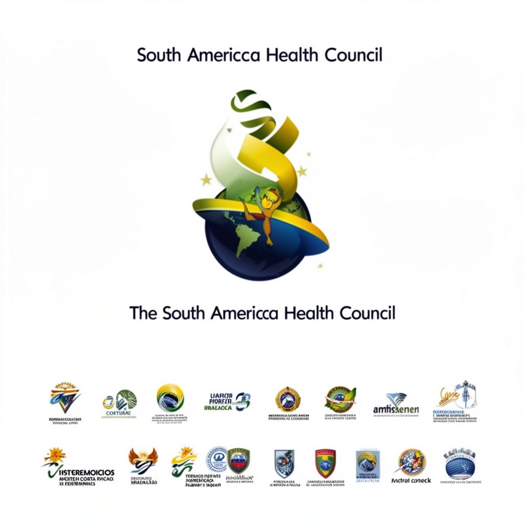 AI-generated illustration of South American Health Council