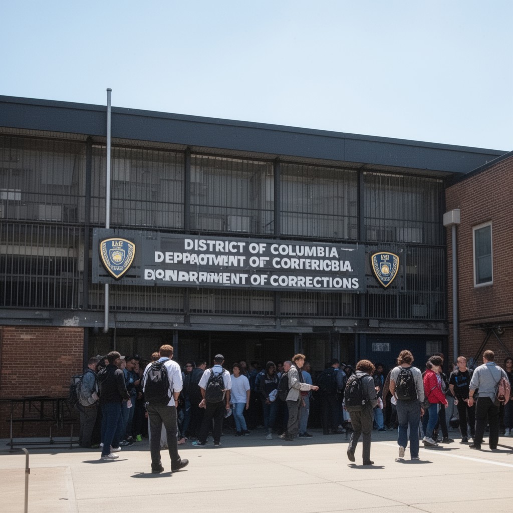 AI-generated illustration of District of Columbia Department of Corrections
