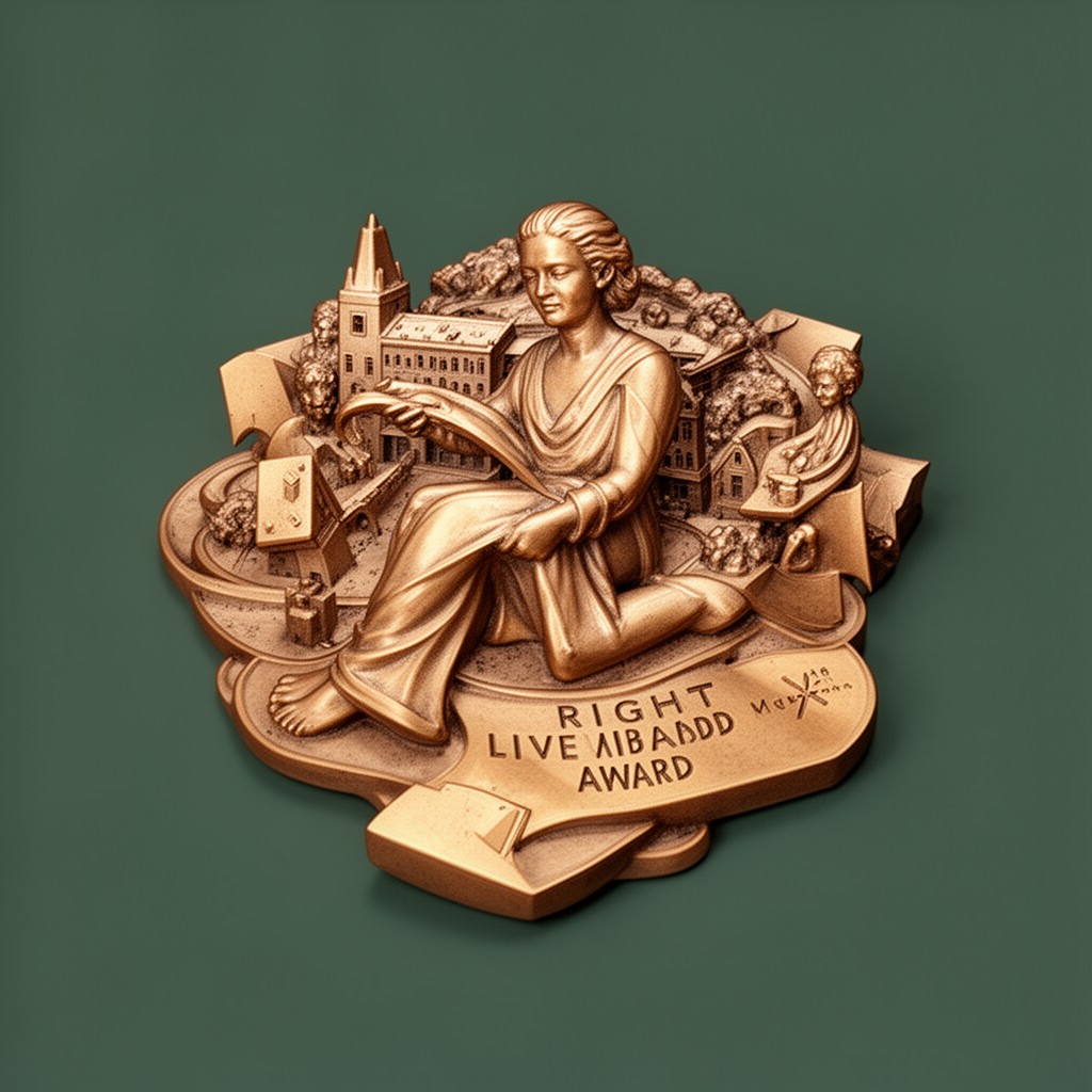 AI-generated illustration of Right Livelihood Award