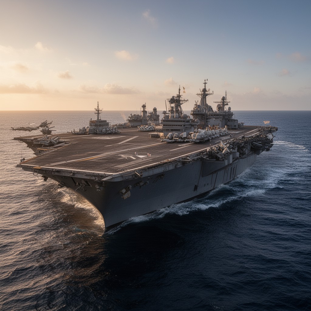 AI-generated illustration of Third Fleet