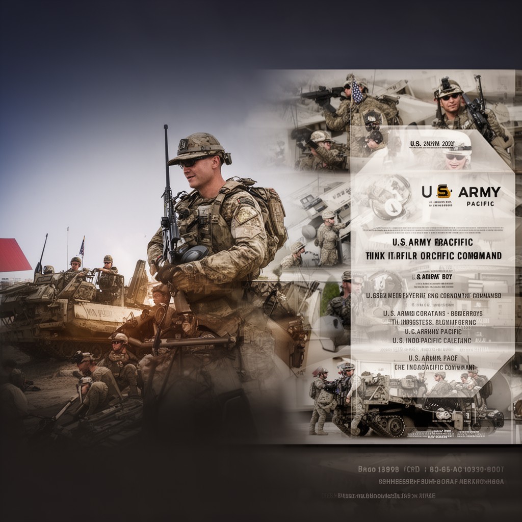 AI-generated illustration of U.S. Army Pacific