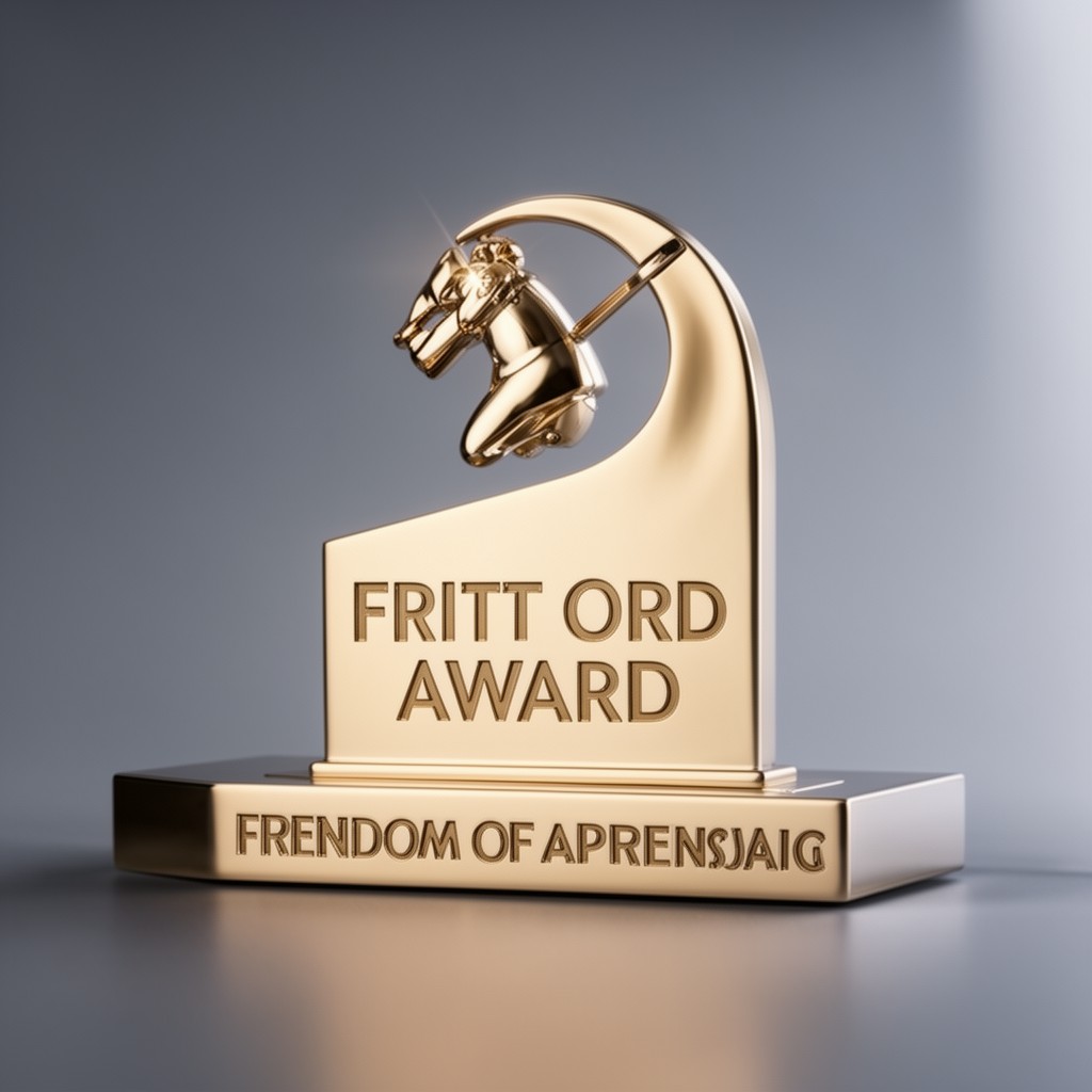 AI-generated illustration of Fritt Ord Award