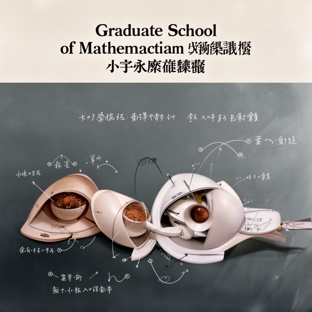 AI-generated illustration of Graduate School of Mathematical Sciences