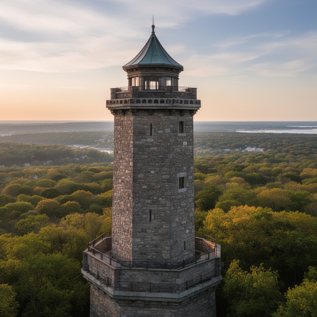 AI-generated illustration of Stone Tower