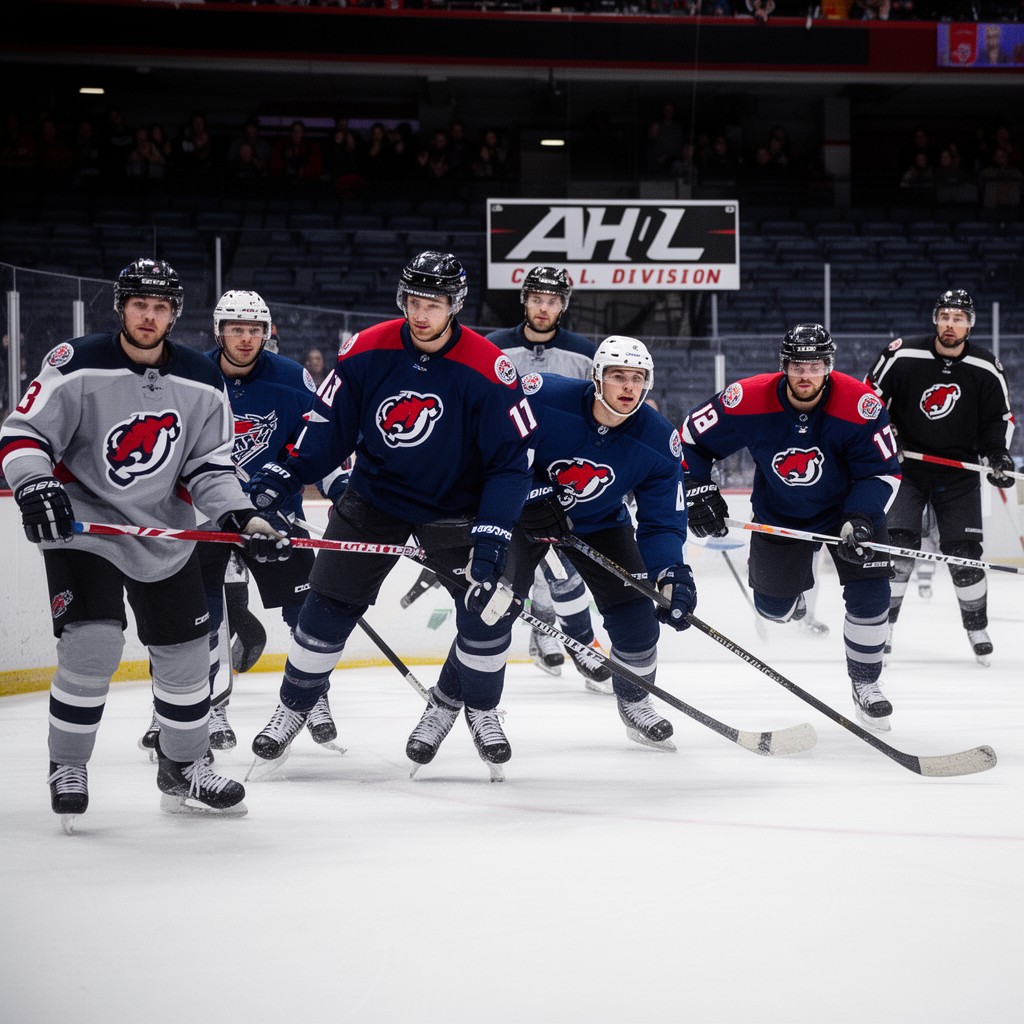AI-generated illustration of Central Division (AHL)