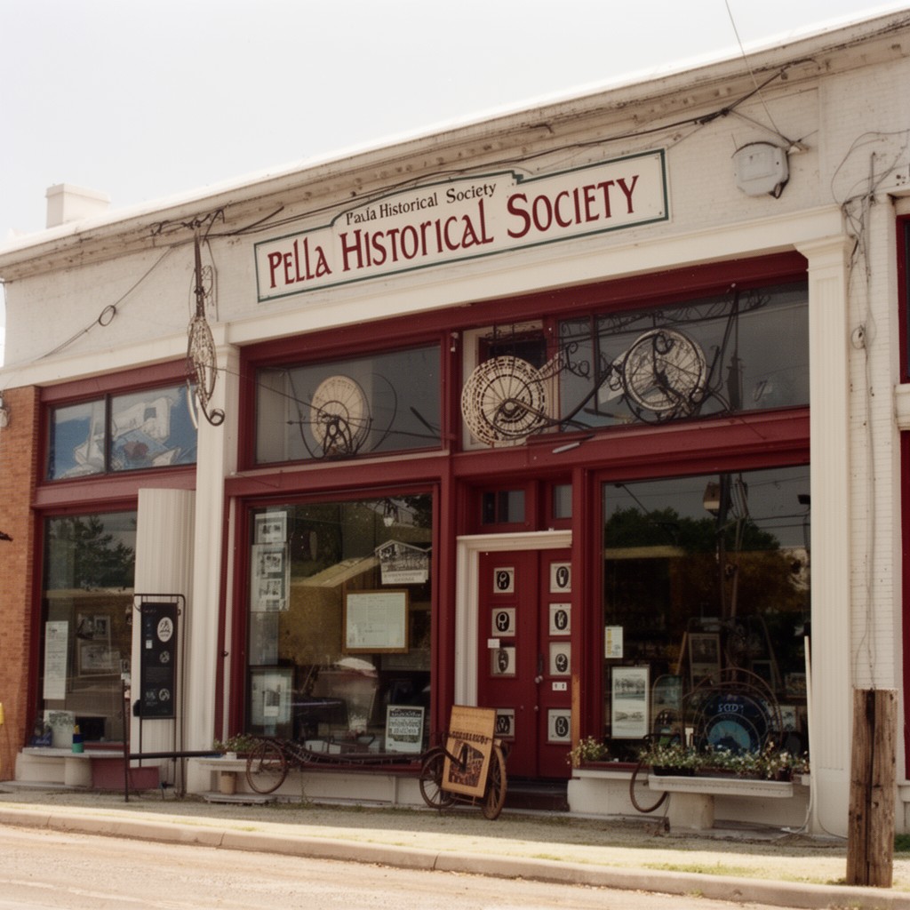 AI-generated illustration of Pella Historical Society and Museums