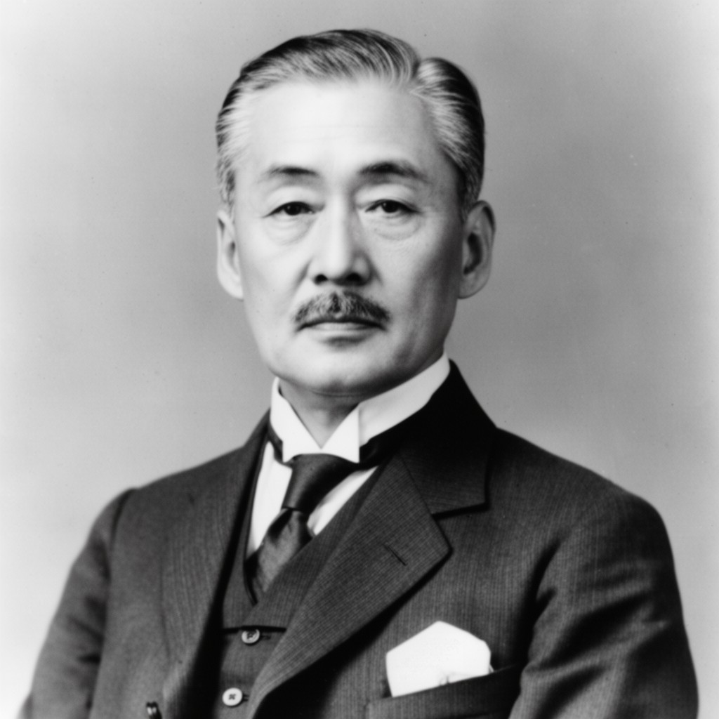 AI-generated illustration of Gotō Shinpei