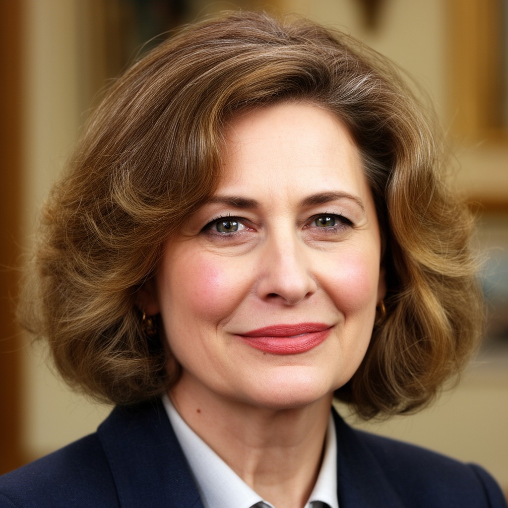 AI-generated illustration of Victoria Riskin