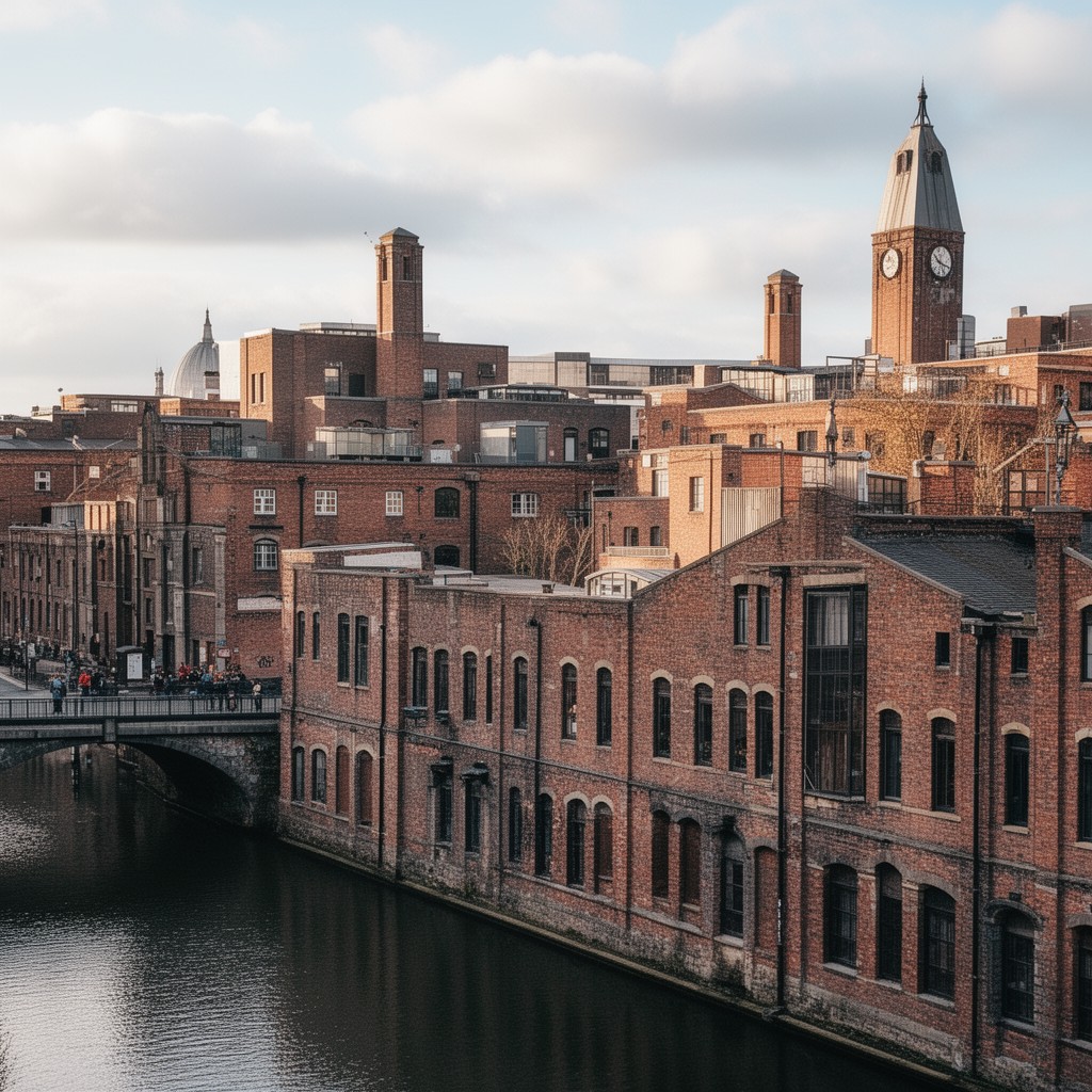 AI-generated illustration of Ancoats