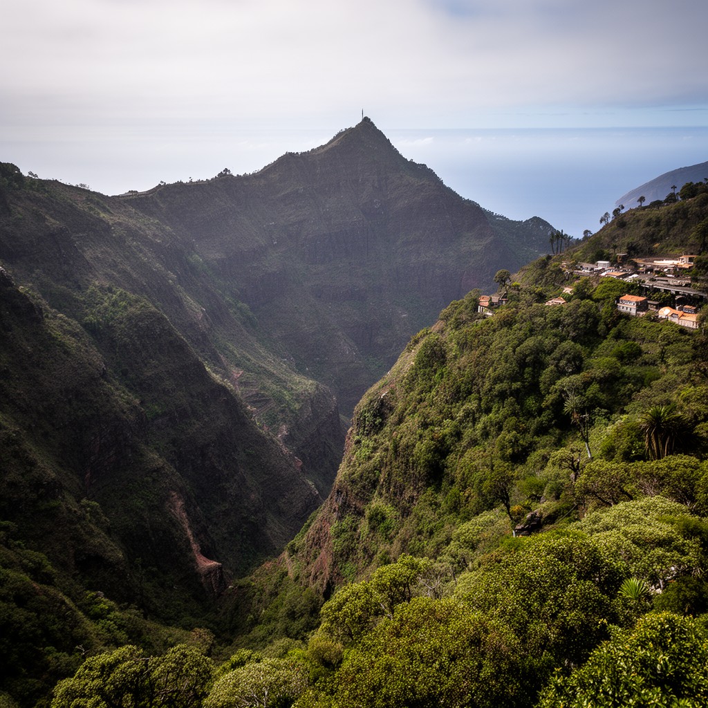AI-generated illustration of La Gomera