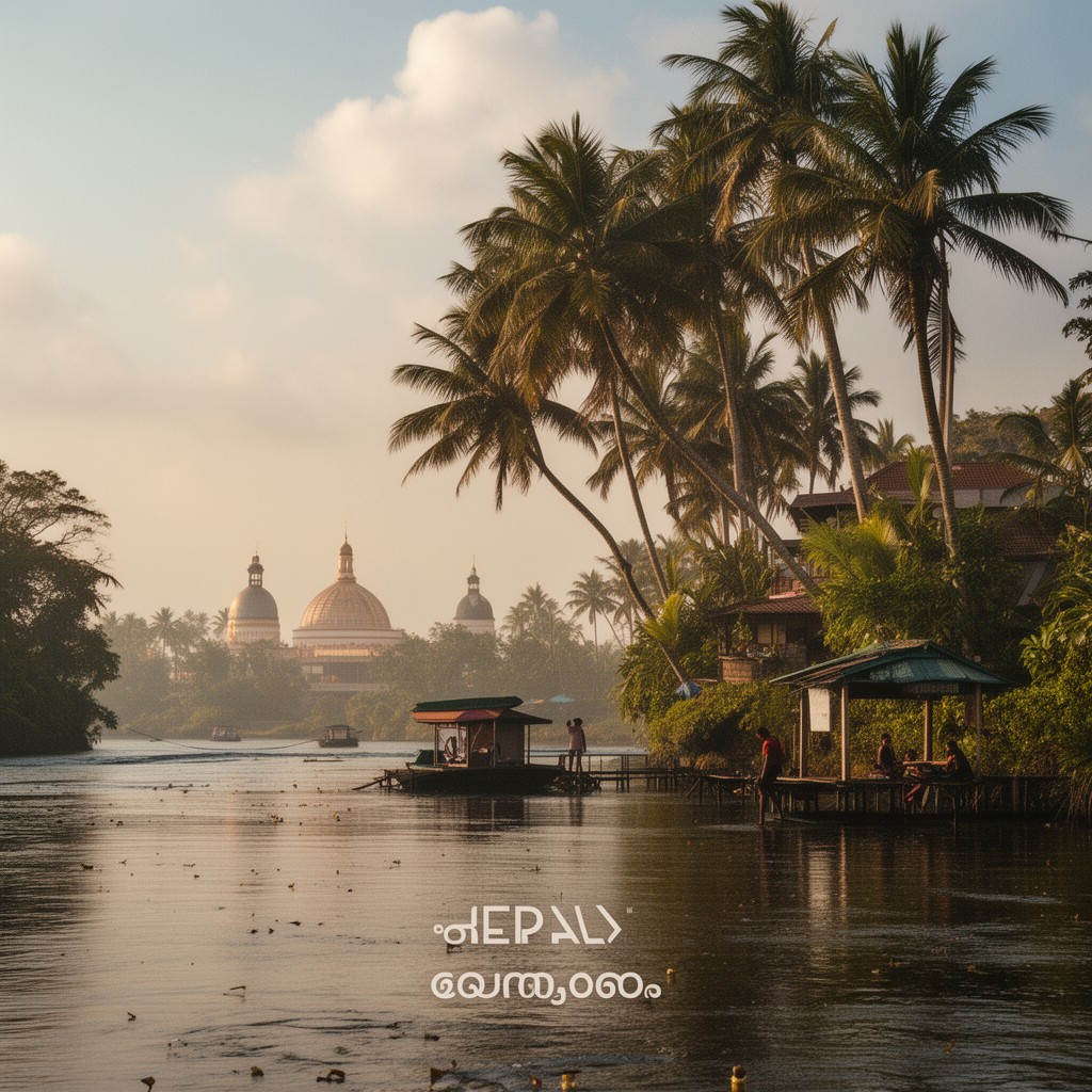 AI-generated illustration of Kerala