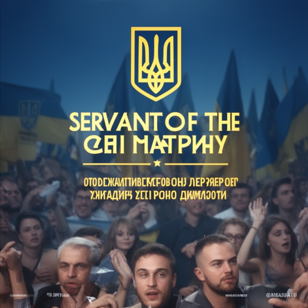 AI-generated illustration of Servant of the People party