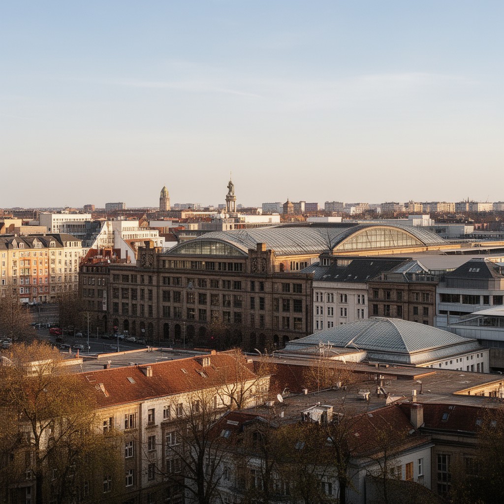 AI-generated illustration of Tempelhof-Schöneberg