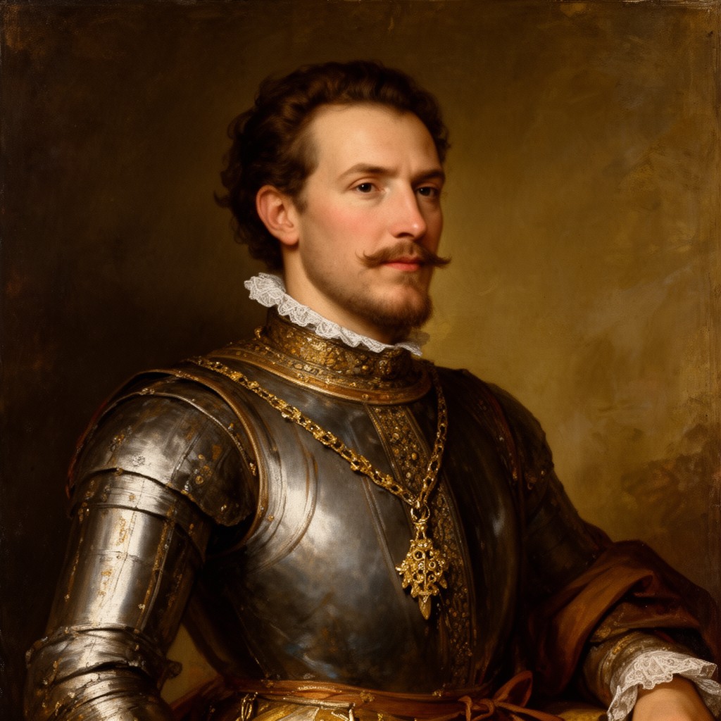 AI-generated illustration of Henry II of France