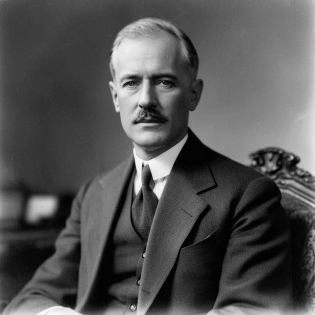 AI-generated illustration of James Rolph
