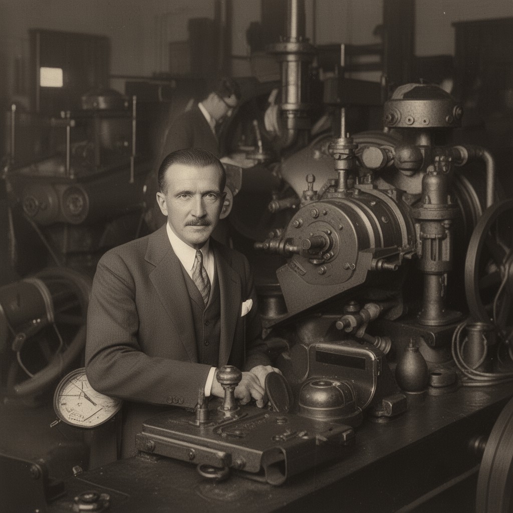 AI-generated illustration of Frederic L. Smith
