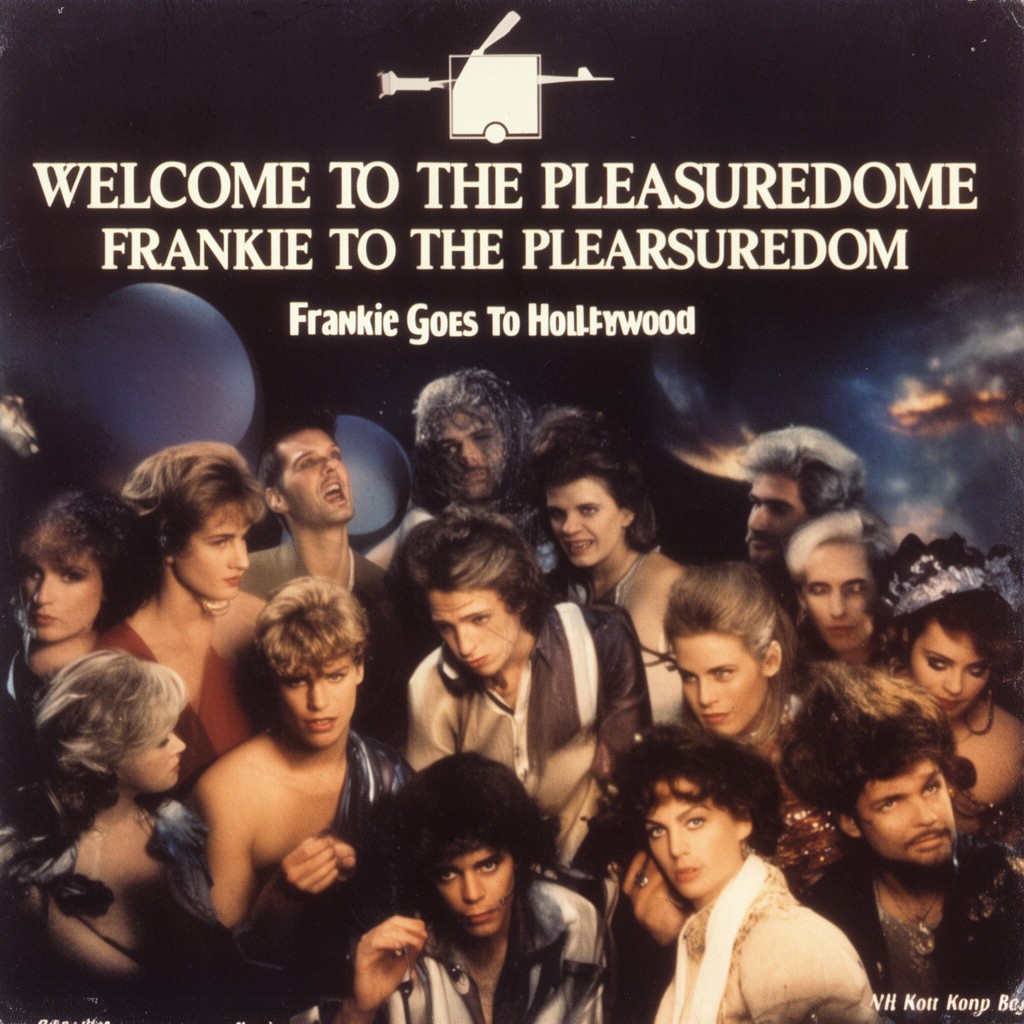 AI-generated illustration of Welcome to the Pleasuredome