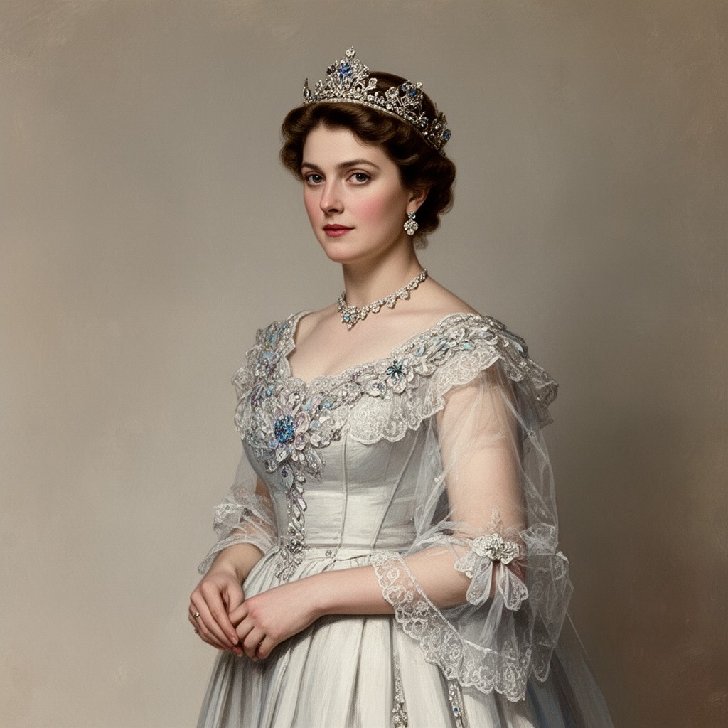 AI-generated illustration of Mary of Teck