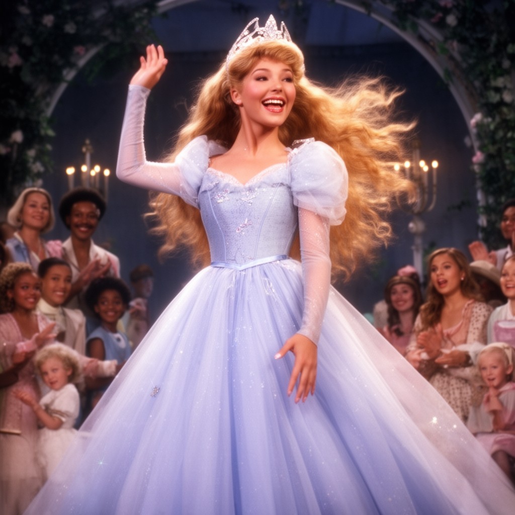 AI-generated illustration of Cinderella (1997 film)