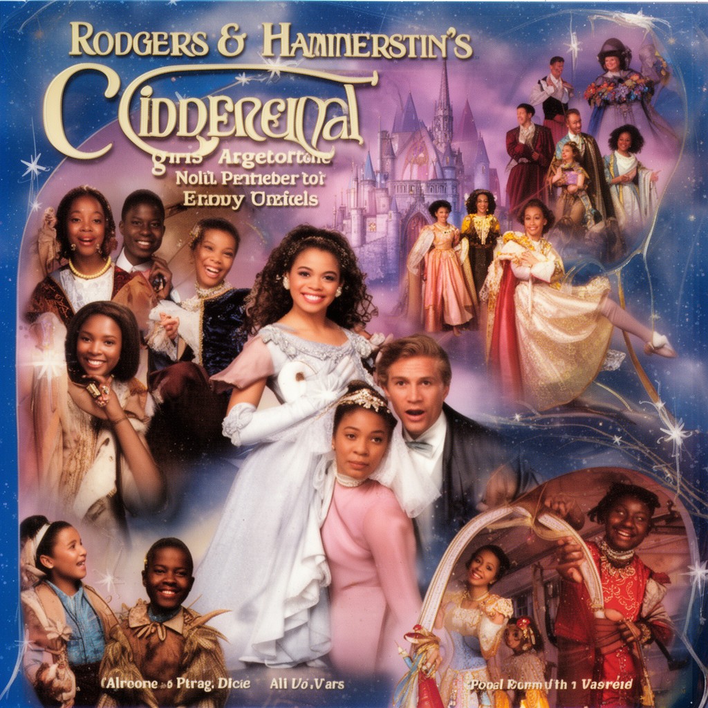 AI-generated illustration of Rodgers & Hammerstein's Cinderella (1997)