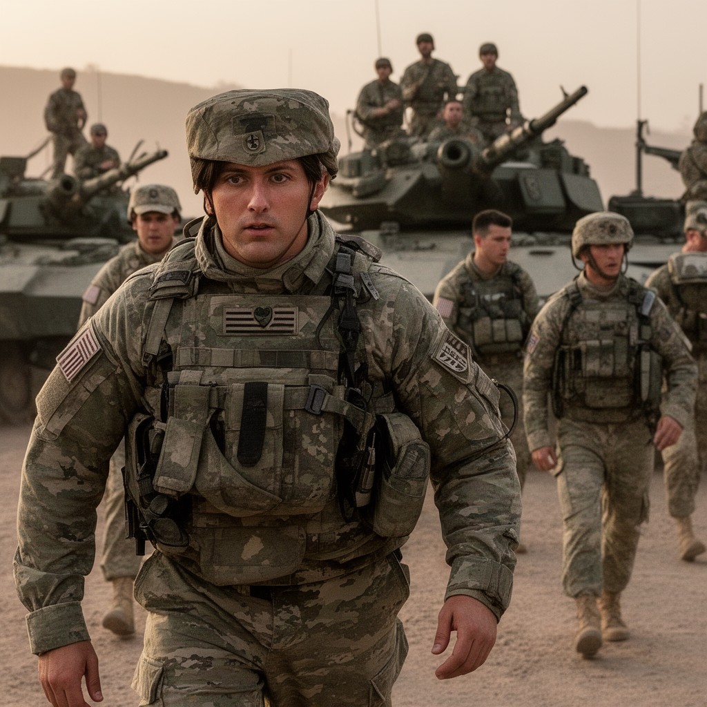 AI-generated illustration of United States Army