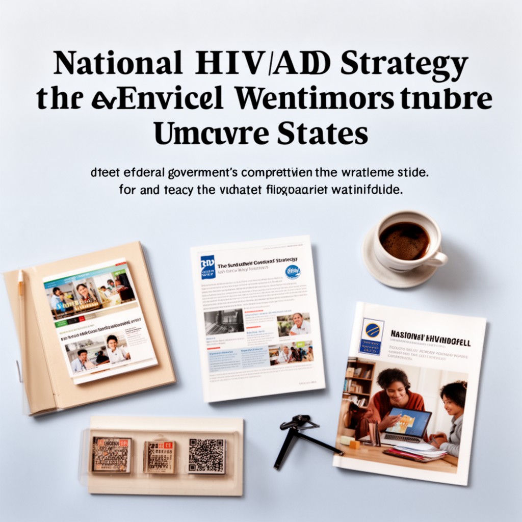 AI-generated illustration of National HIV/AIDS Strategy of the United States