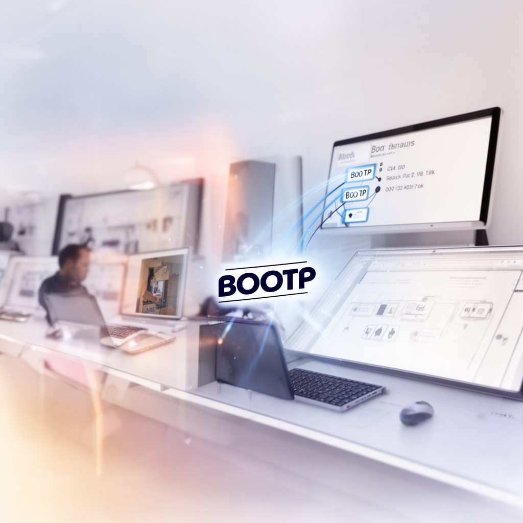 AI-generated illustration of BOOTP