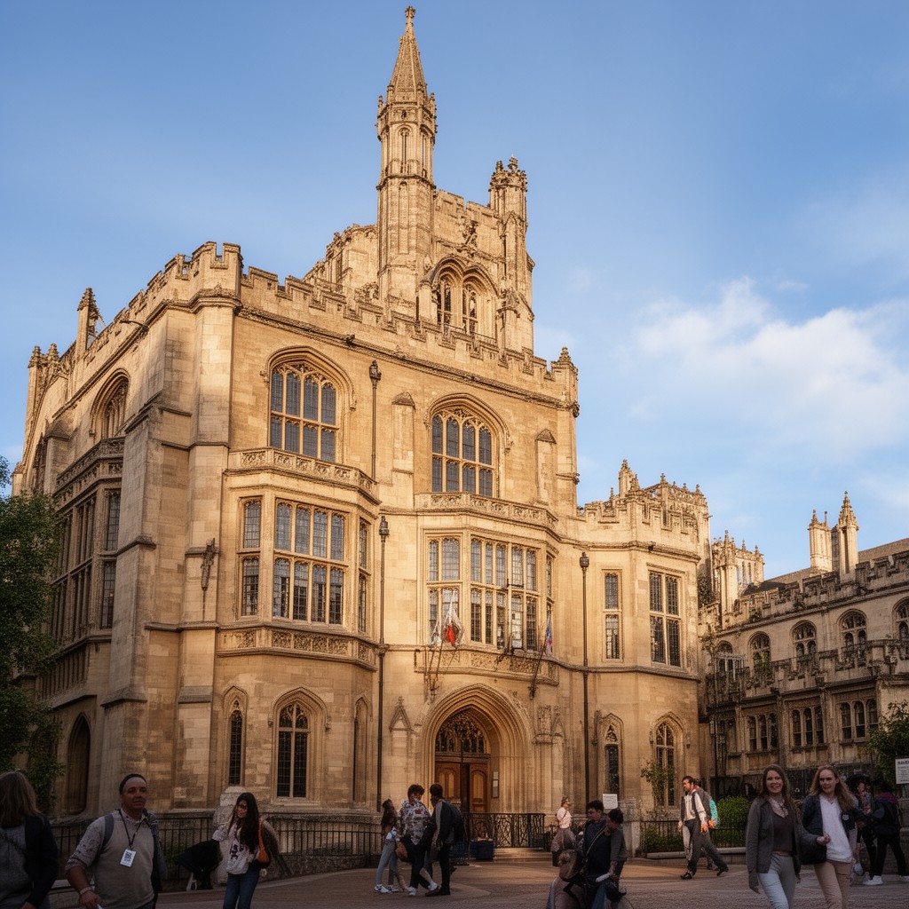 AI-generated illustration of University of Birmingham