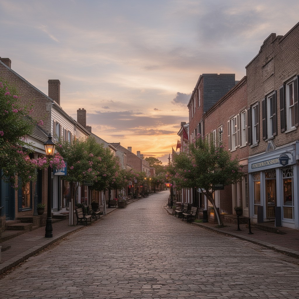 AI-generated illustration of Fredericksburg