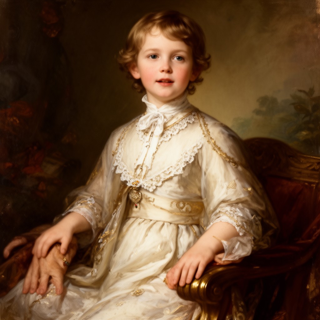 AI-generated illustration of Prince George of Denmark