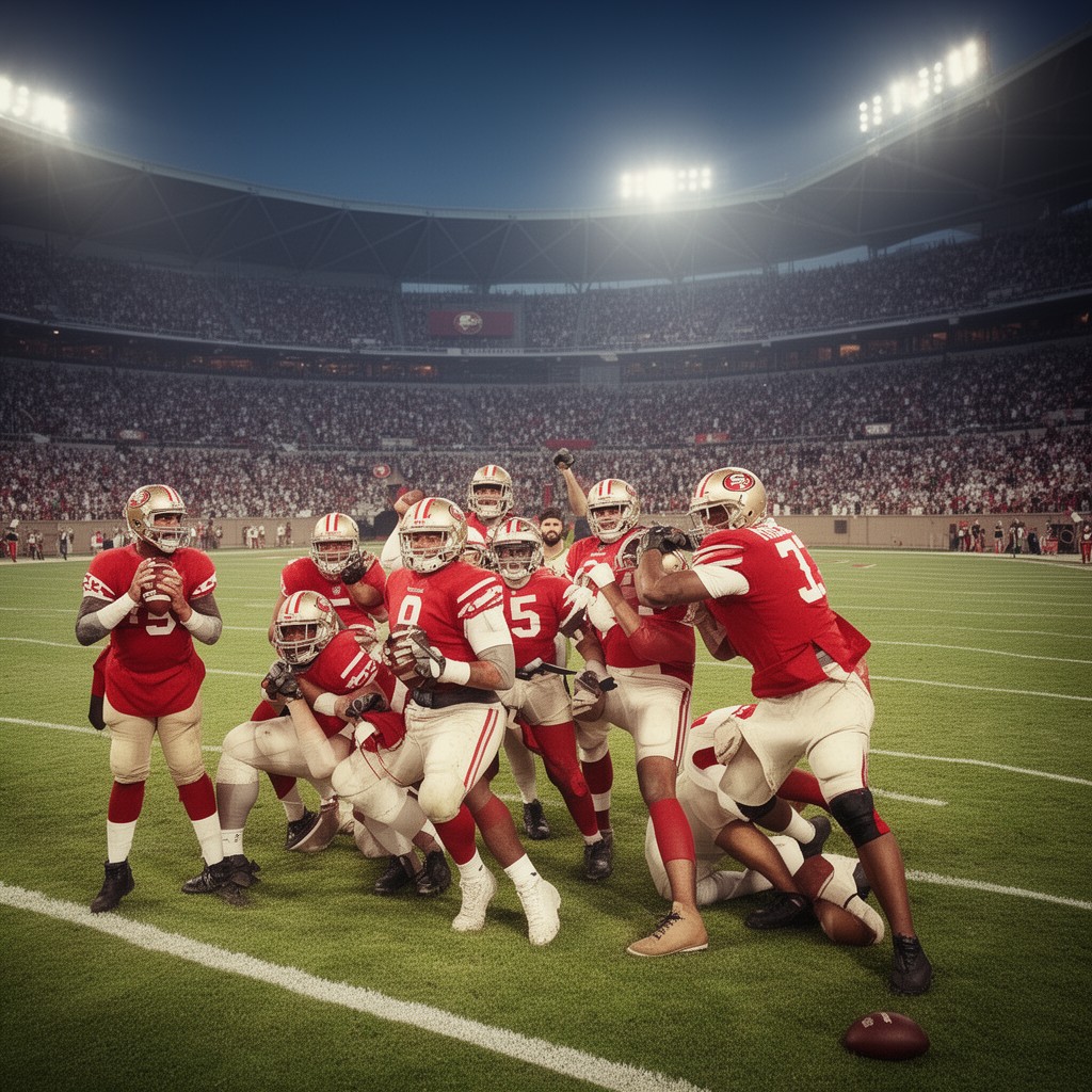 AI-generated illustration of San Francisco 49ers