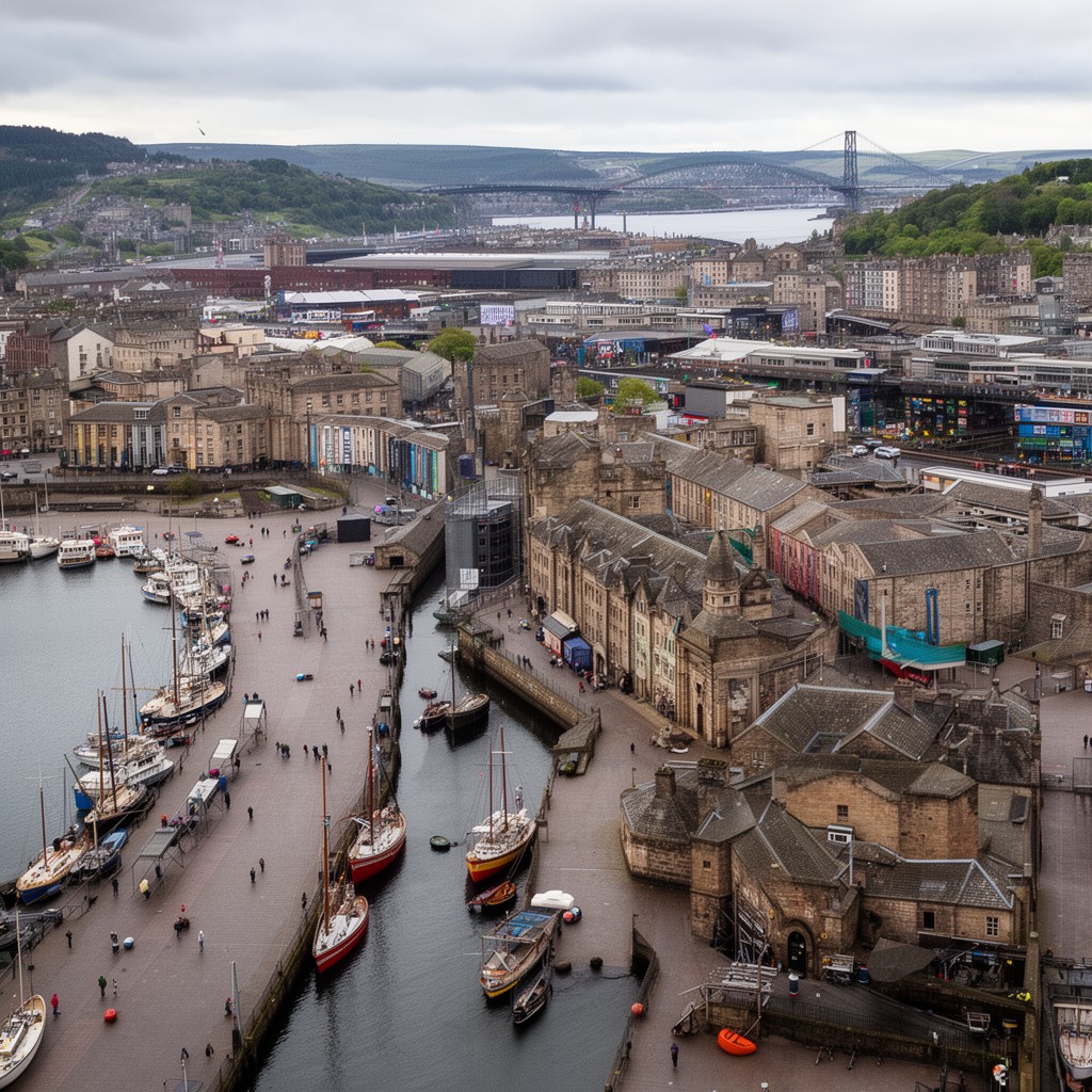 AI-generated illustration of Leith