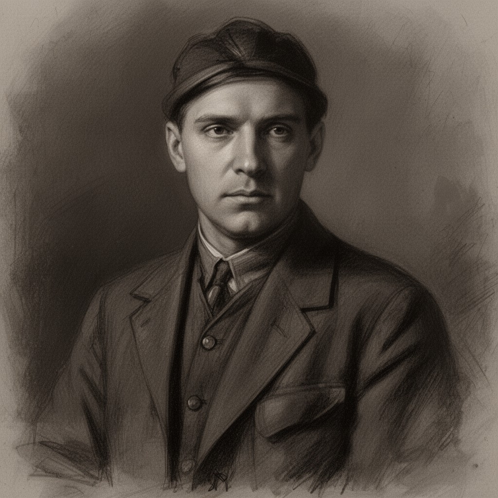 AI-generated illustration of Felix Dzerzhinsky