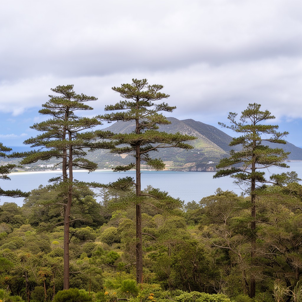 AI-generated illustration of Norfolk Island