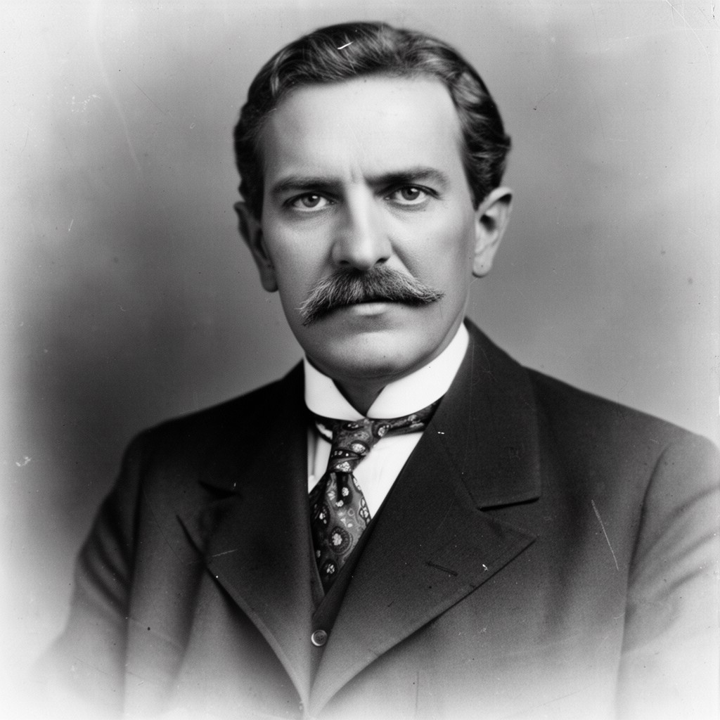 AI-generated illustration of Charles Warren Fairbanks