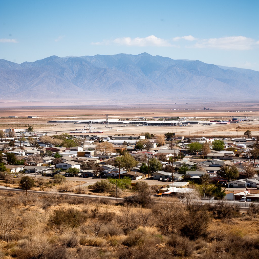 AI-generated illustration of Fallon, Nevada