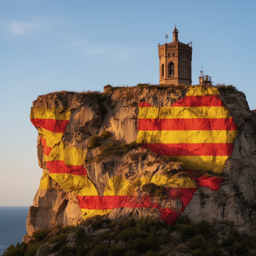 AI-generated illustration of Catalonia