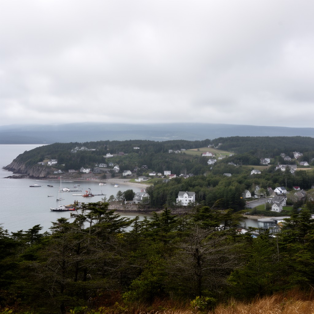 AI-generated illustration of Acadia