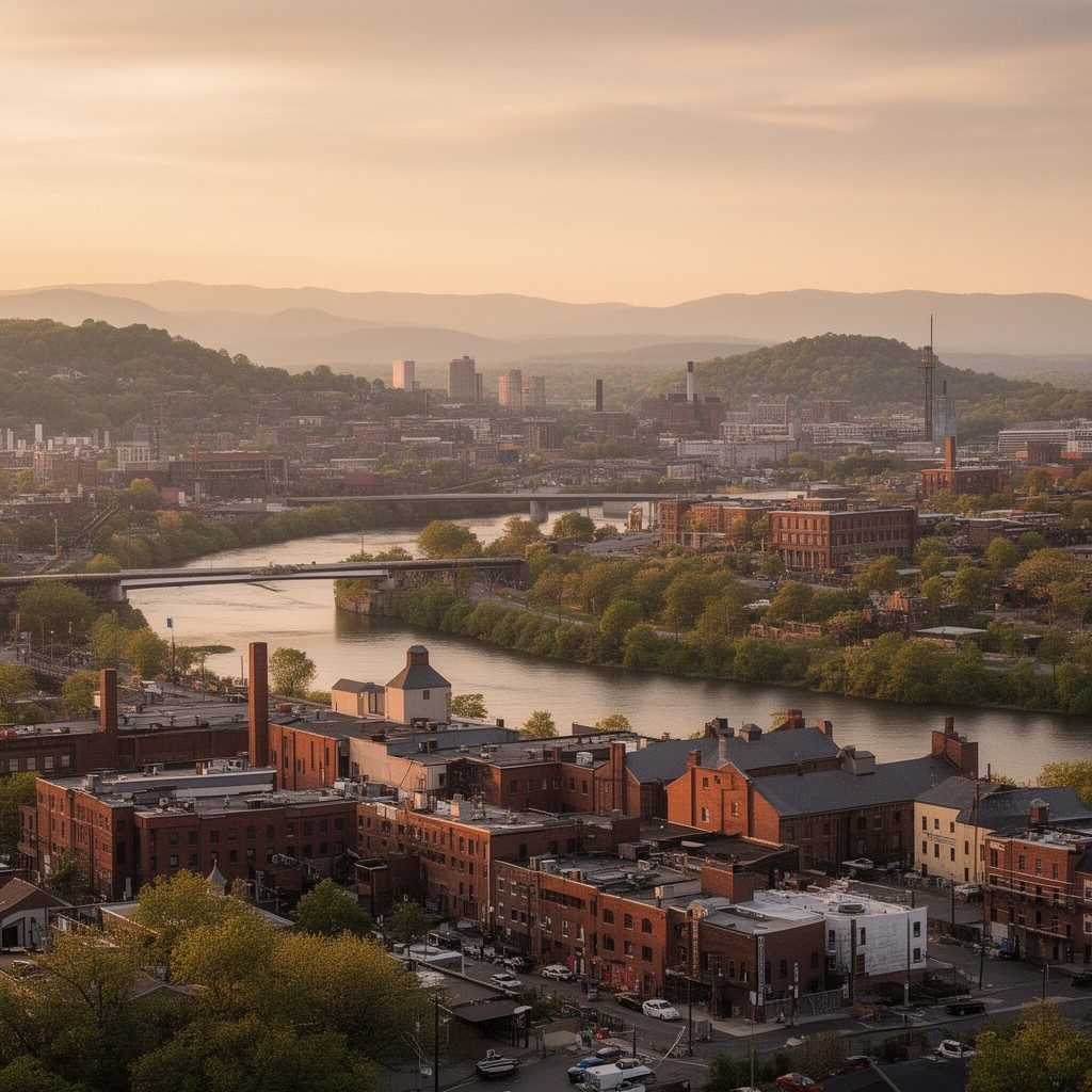 AI-generated illustration of Merrimack Valley