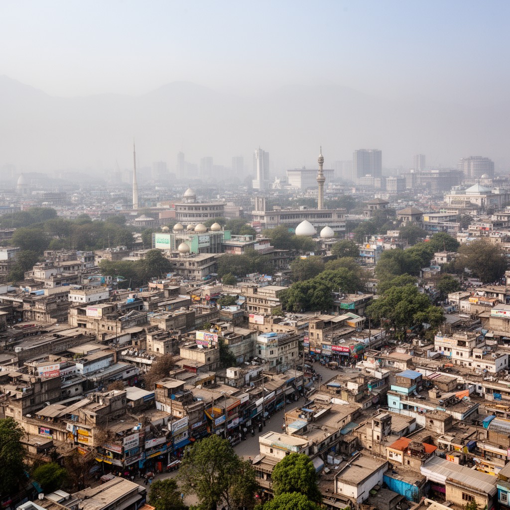 AI-generated illustration of Rawalpindi