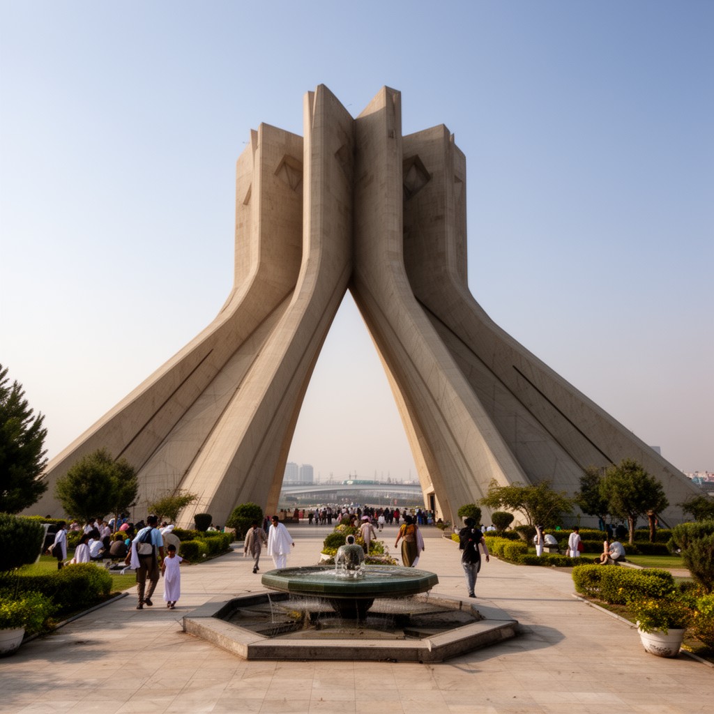 AI-generated illustration of Pakistan Monument