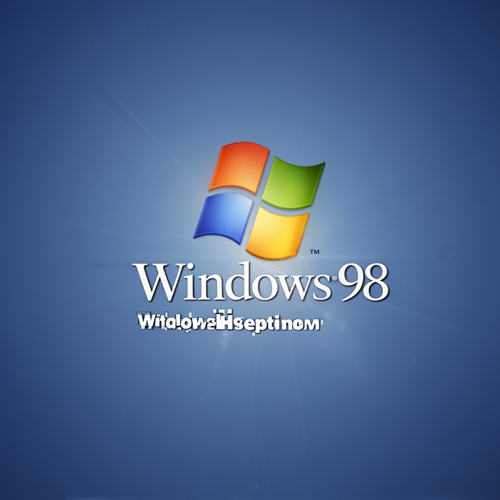 AI-generated illustration of Windows 98
