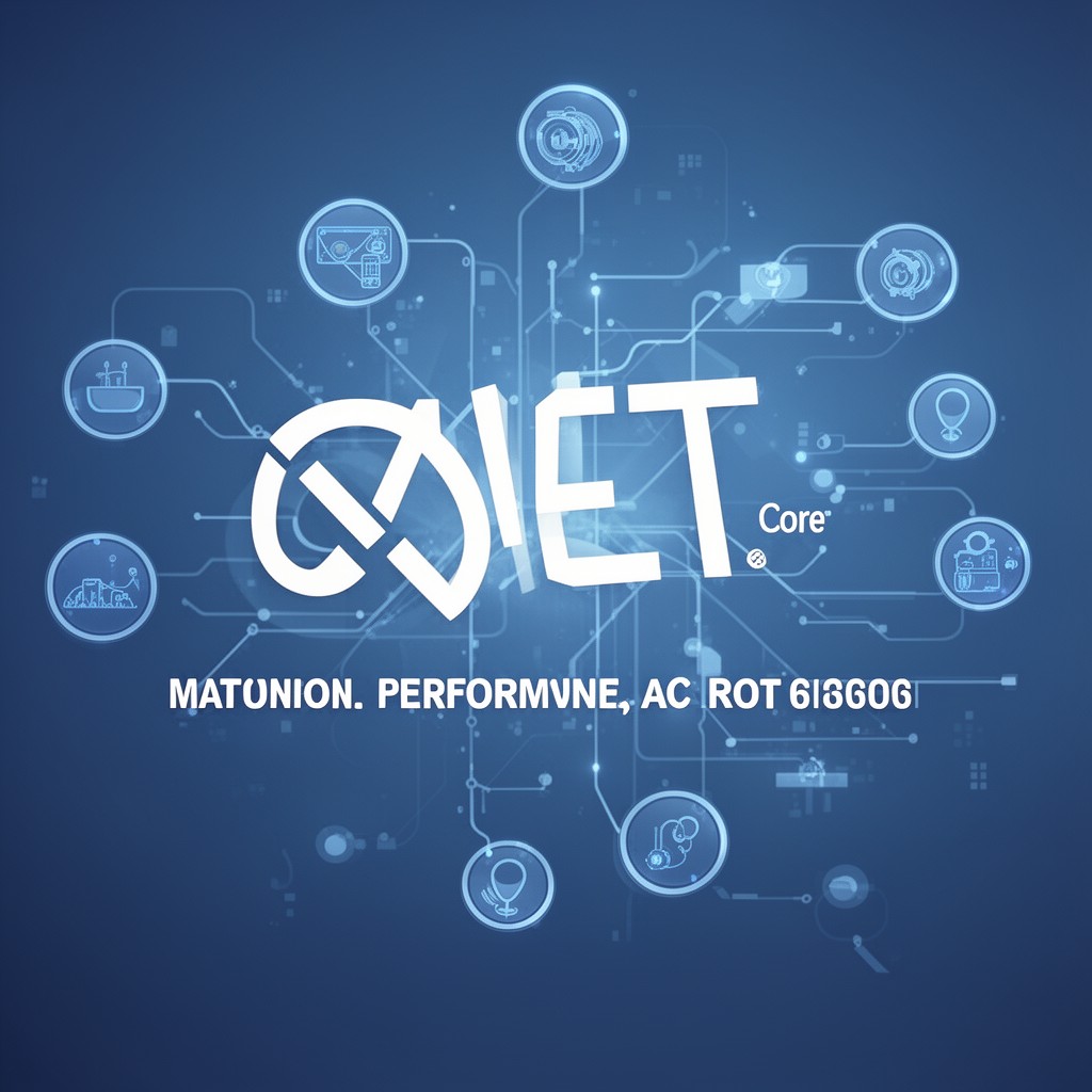 AI-generated illustration of .NET Core