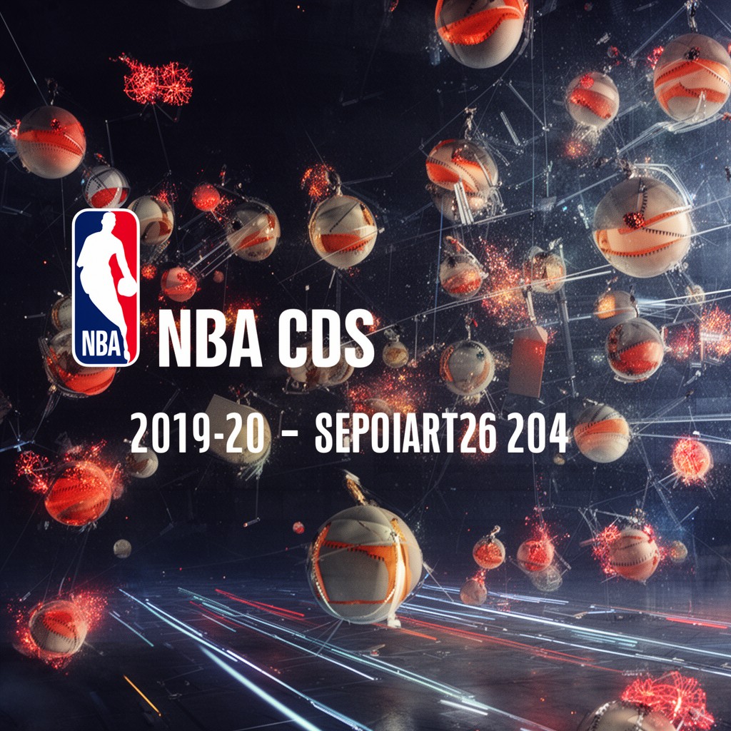 AI-generated illustration of 2019–20 NBA season