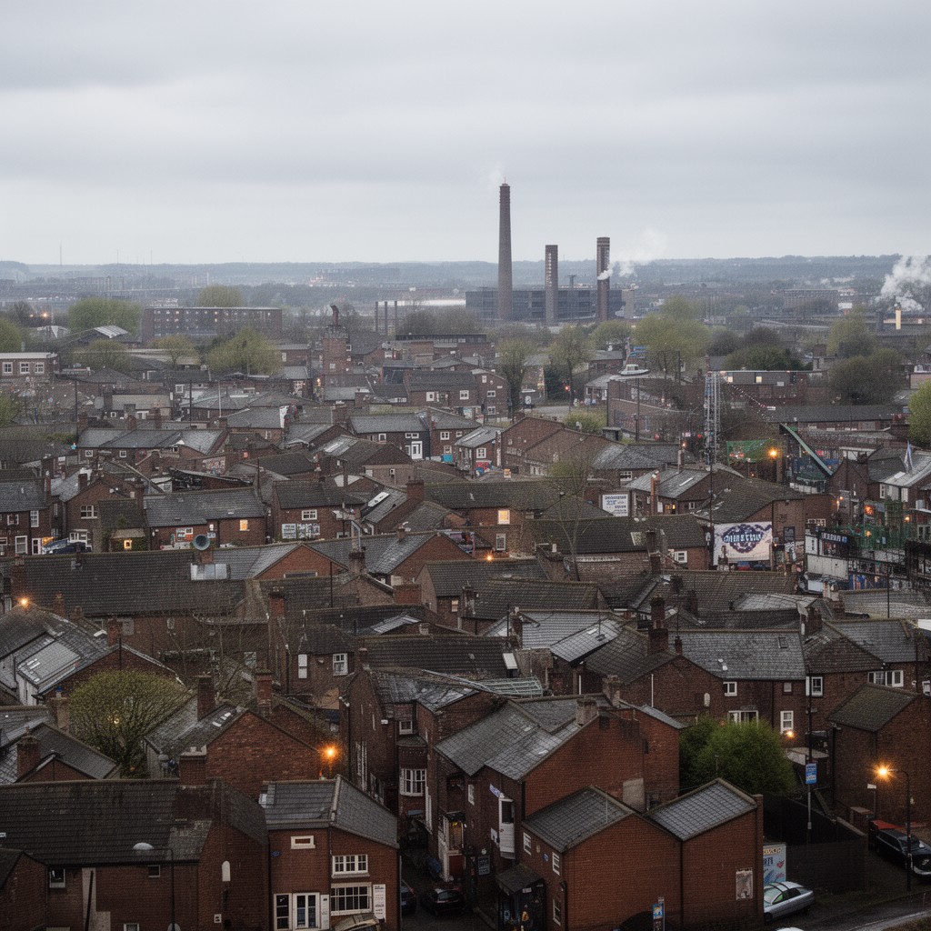 AI-generated illustration of West Gorton