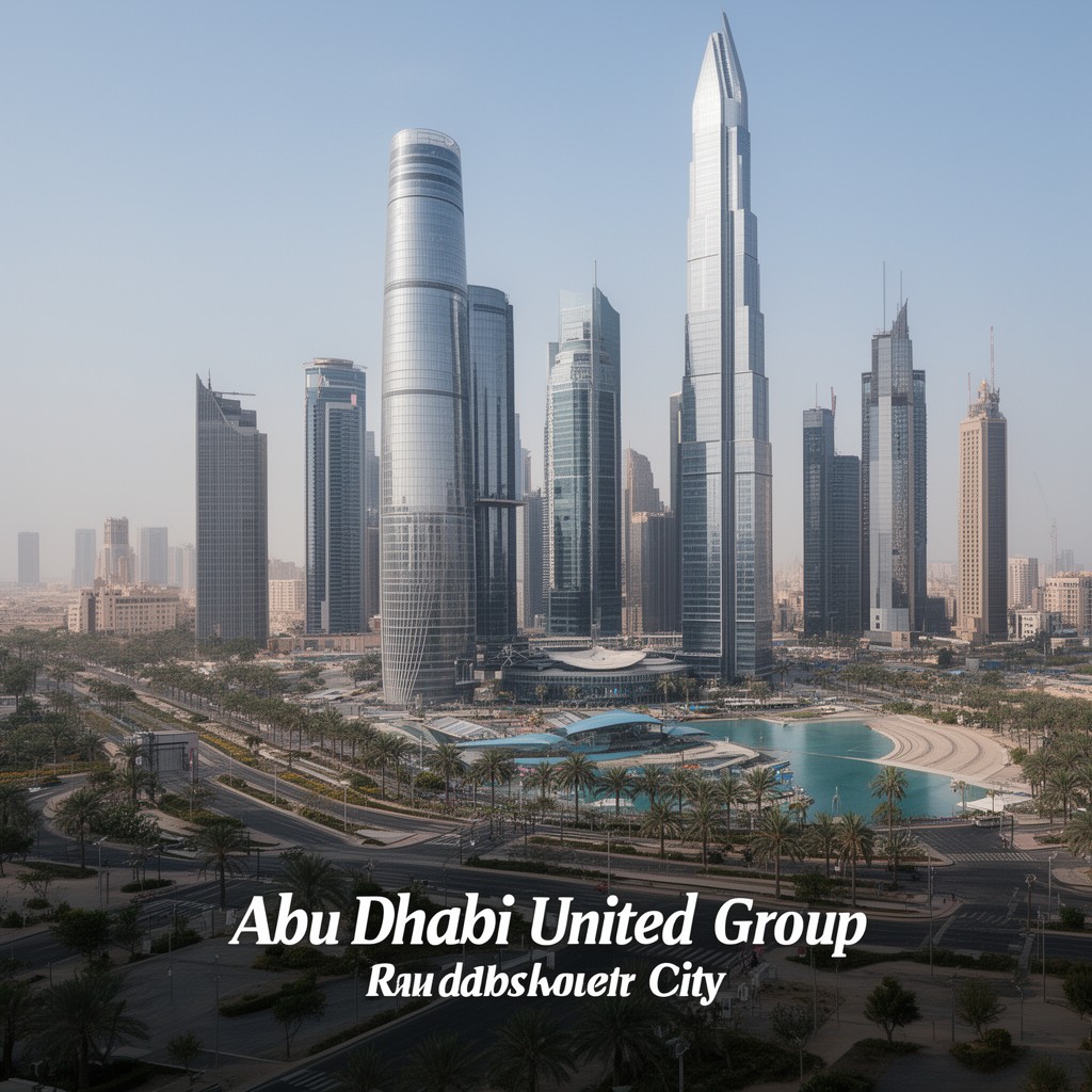 AI-generated illustration of Abu Dhabi United Group
