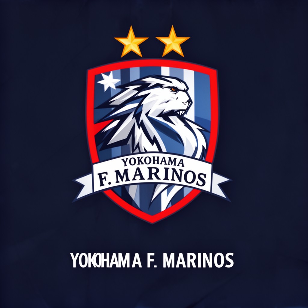AI-generated illustration of Yokohama F. Marinos