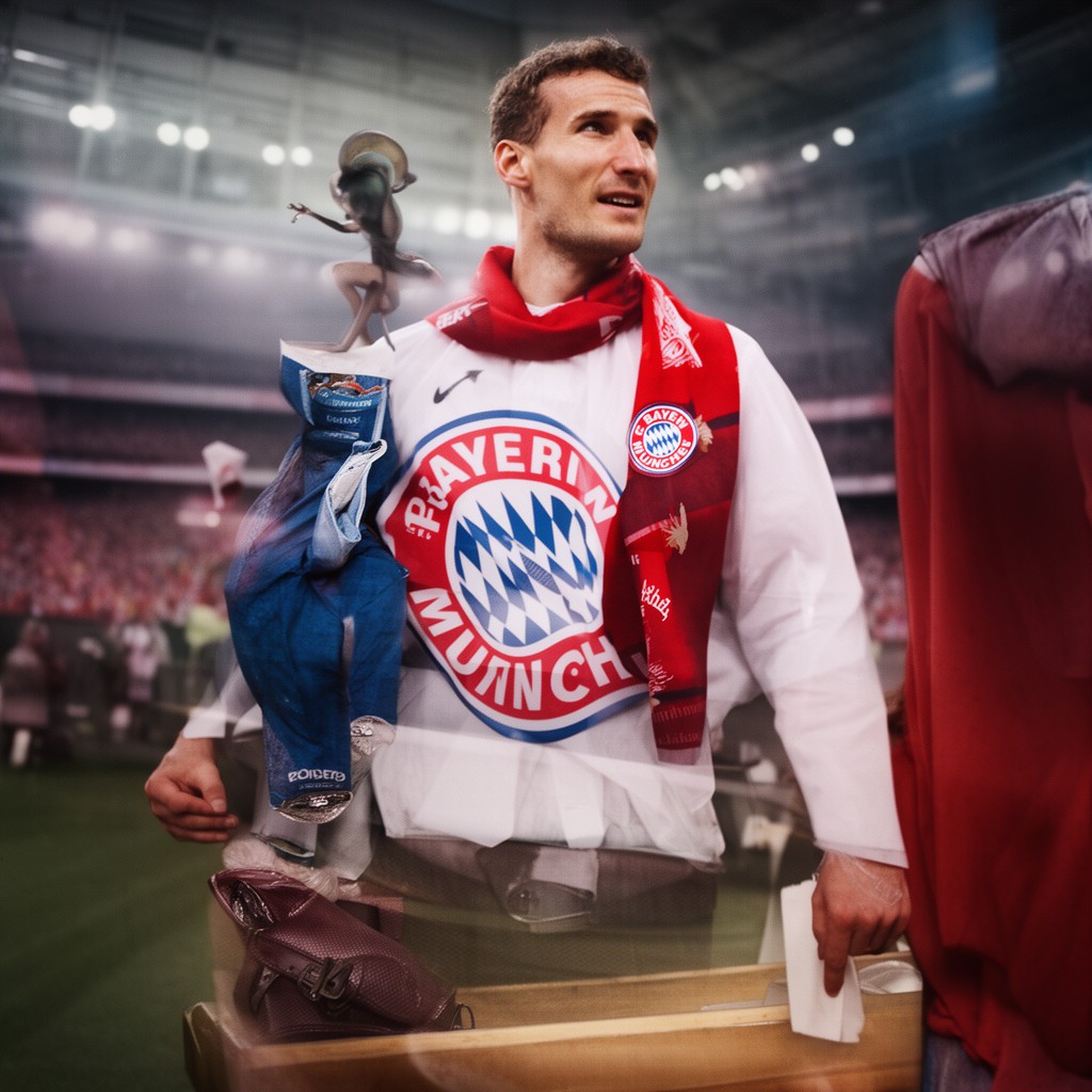 AI-generated illustration of FC Bayern Munich